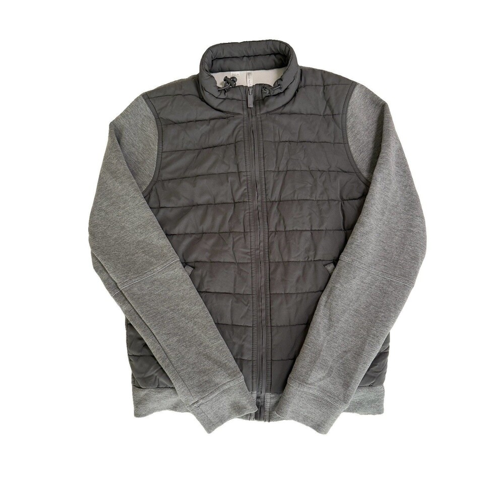 Travis Mathew Women's Medium Skyloft Espresso Martini Jacket Gray Zip Golf